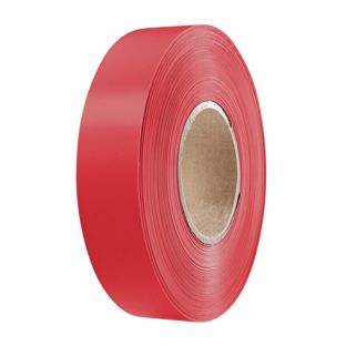 Einlegestreifen für Scannerschienen rot  | PVC 