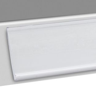 Scannerschiene DBR, selbstklebend 24 mm | 1000 mm | transparent  | zum Kleben (Standardklebeband) 