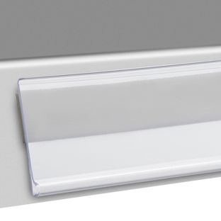 Scannerschiene DBR, selbstklebend zum Kleben (Schaumklebeband) | 26 mm | transparent | 1.000 mm