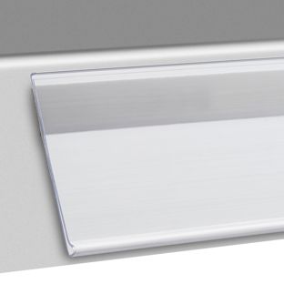 Scannerschiene DBR, selbstklebend 52 mm | 200 mm | transparent  | zum Kleben (Schaumklebeband) 