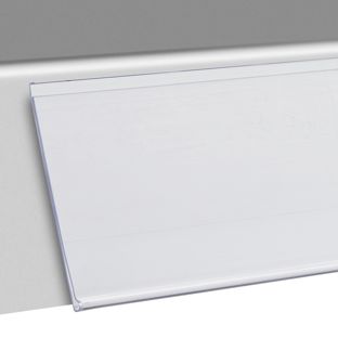 Scannerschiene DBR, selbstklebend zum Kleben (Standardklebeband) | 60 mm | transparent | 100 mm