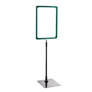 Cadre pour affiche avec pied et support (kit) A4 null | null | surface d'appui: noir