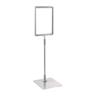 Cadre pour affiche avec pied et support (kit) A5 null | null | surface d'appui: gris