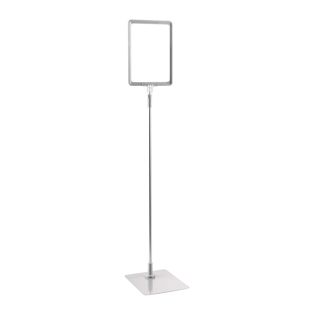 Cadre pour affiche avec pied et support (kit) A5 null | null | surface d'appui: gris