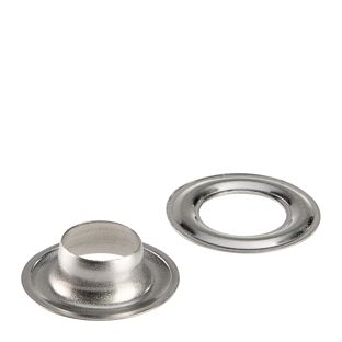 Edelstahlösen, rostfrei, selbstschneidend Rundösen #2 (⌀ 9,2 mm)