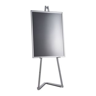 Chevalet mobile en aluminium avec cadre clic-clac null | A1 594 x 841 mm | 1.500 mm