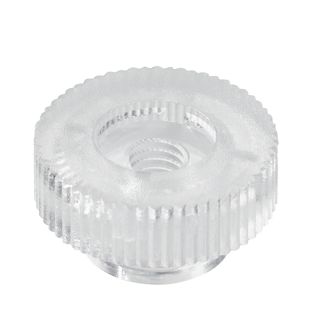 Écrou moleté M4 plastique 