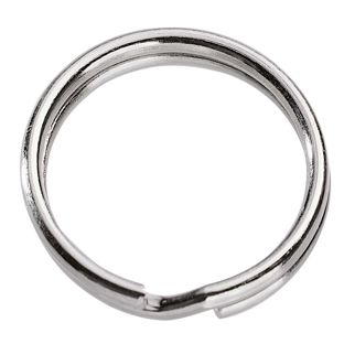 Anneaux pour porte-clé, nickelée 20 mm