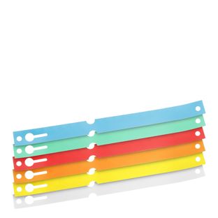 Boucle porte-clé jetable, film en HDPE 