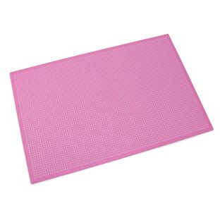 Tapis de découpe, A1, 90 x 60 cm, autocicatrisant, quadrillé rose|gris 