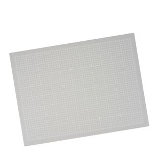 Schneidematte A2, 60 x 45 cm, selbstheilend, mit Raster grau