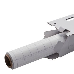 Statische Flipchartfolie, 80 x 60 cm, 25 Blatt 