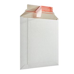 Pochette d'expédition en carton B5, 210 x 265 x 30 mm, blanche 