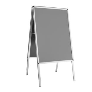 Kundenstopper A1 AIR-STOP, 25 mm Profil silber  | Rondo 