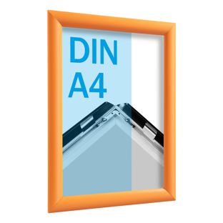Cadre clic-clac rabattable, aluminium, A4 null | null | 25 mm