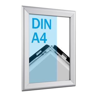 Cadre clic-clac rabattable, aluminium, A4 null | null | 32 mm