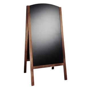Stop-trottoir en bois WOOD-STOP Switch L extérieur, ardoise 53 x 102 cm, aspect bois 