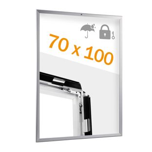 Cadre clic-clac B1, verrouillable, étanche pour l’extérieur, 