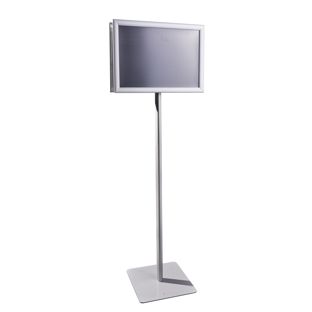  Porte-affiche sur pied CLASSIC A3 double-face, cadre clic-clac 