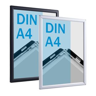 Cadre clic-clac A4 Opti Frame, avec pied de support 