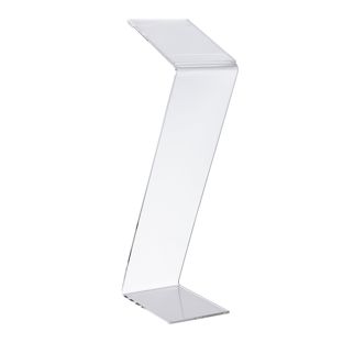 Bodenaufsteller Acryl CAPTION Pro A4 transparent | glänzend
