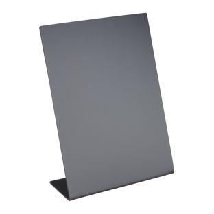 L-Aufsteller Kreidetafel, schwarz A5  | Hochformat 