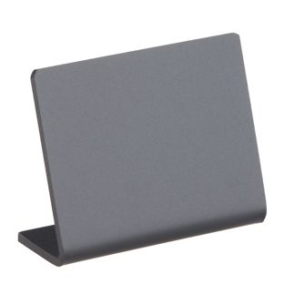 L-Aufsteller Kreidetafel, schwarz Querformat | 50 x 40 mm