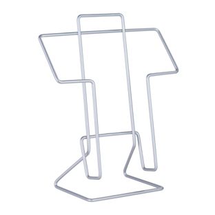 Prospekthalter JACKSON aus Draht, silber, A4 x 1