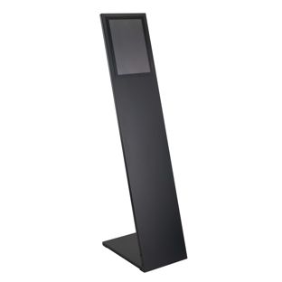Infoständer A4 PLANAR mit Magnetrahmen schwarz