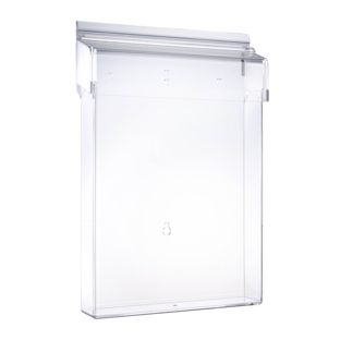 Prospektbox wetterfest mit Deckel, robust A4