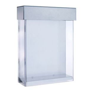 Prospektbox wetterfest mit Deckel, Indisplay Shieldbox, extrem robust A5 