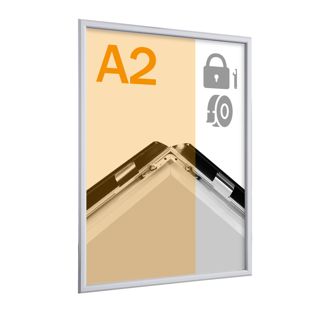 Sicherheits-Klapprahmen A2, 19 mm, selbstklebend 
