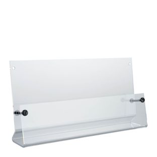 Porte-brochures, acrylique, transparent PTXA 