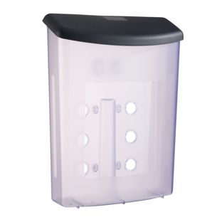 Flyerbox wetterfest mit Deckel, A4, schwarz, sehr robust 