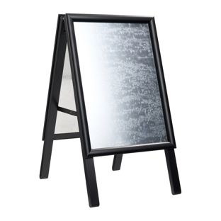 Stop-trottoir SOLID-STOP A3 pour l'extérieur, profil de 25 mm, coins en onglet portrait | null