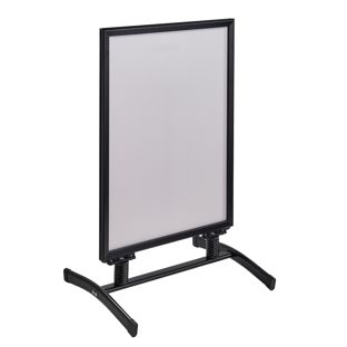 Stop-trottoir SPIDER A1, résistant au vent, profil de 32 mm noir