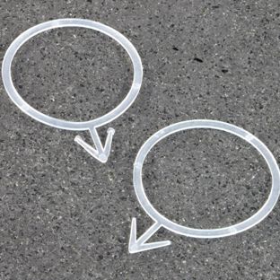 Anneaux pour bouteilles, ø = 40 mm, transparent 
