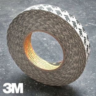 3M 9086, ruban adhésif non-tissé double face, très fort adhésif acrylique 19 mm