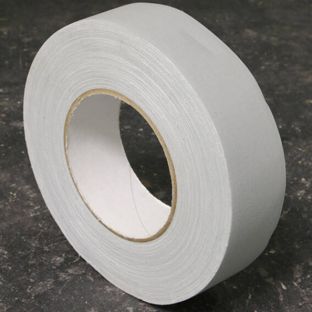 Gewebeband einseitig klebend, Fälzelband grau  | 38 mm