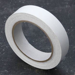 Best Price Fälzelband, Spezialpapier, Leinenstruktur weiß  | 30 mm