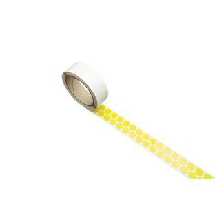 Gewebeklebepunkte, gelb 15 mm | 1000 Stk