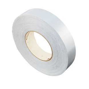 Gewebeklebepunkte, silber 30 x 30 mm quadratisch | 2.000 Stück | 1-bahnig 