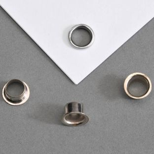 Ösen für Papier Nr. 8E - Ø 5,5mm - L 3,2mm  | vernickelt 