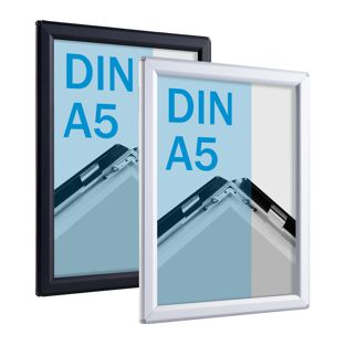 Cadre clic-clac A5 Opti Frame, avec pied de support 
