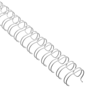 Drahtbinderücken 3:1, DIN A5, 6,9 mm (1/4") | weiß