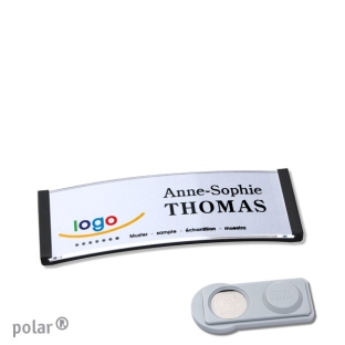 Porte-badges magnétique Polar 20, noir 