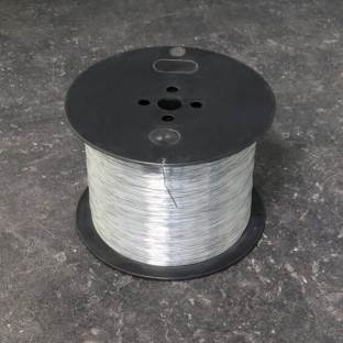 Fil de fer à relier, type 24, 0,60 mm, rond, zingué (bobine de 5 kg) 