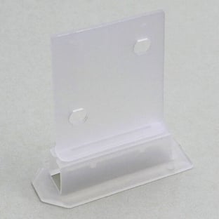 Regalbodenhalter für Wellpappe-Displays, 2-teilig, transparent 