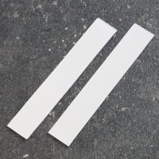doppelseitige Reinacrylat-Klebestreifen, sehr stark haftend, ablösbar, 15 x 80 mm, 1 mm dick 