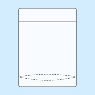 Sachets stand-up transparents 250 x 340 mm